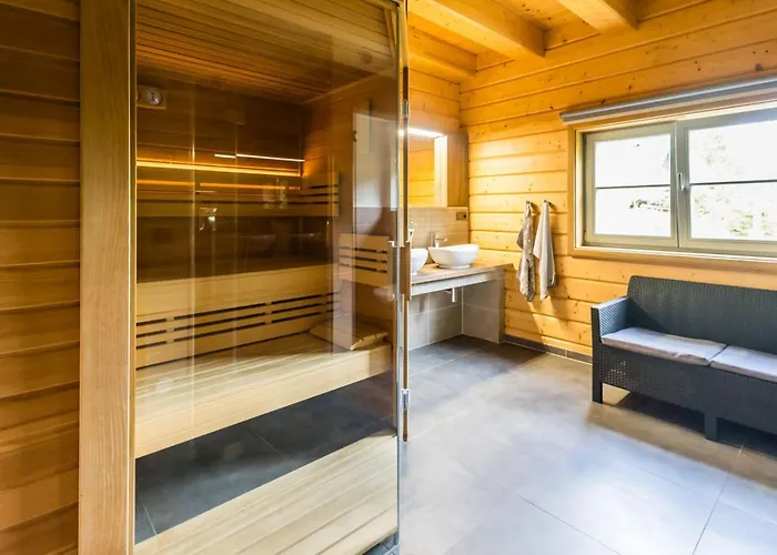 Chalet Stylova Se Saunou *